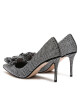 Kurt Geiger Обувки на ток 225-Belgravia Bloom 9990767209 Silver Com - Mera.bg