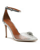Kurt Geiger Обувки на ток 225-Crystal Vinyl 9989663999 Сребрист - Mera.bg
