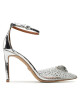 Kurt Geiger Обувки на ток 225-Crystal Vinyl 9989663999 Сребрист - Mera.bg