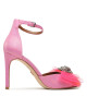 Kurt Geiger Сандали 225-Kensington Bow Sandal 9989198609 Розов - Mera.bg
