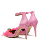 Kurt Geiger Сандали 225-Kensington Bow Sandal 9989198609 Розов - Mera.bg