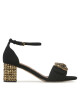 Kurt Geiger Сандали 225-Mayfair Block Mid Heel 9990500209 Black - Mera.bg