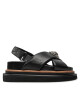Kurt Geiger Сандали 225-Orson Cross Strap Sandal 9992200109 Черен - Mera.bg
