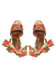 Kurt Geiger Сандали Pierra Ankle Tie Platform 9797691609 Orange - Mera.bg