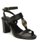 Kurt Geiger Сандали Hampton T-Bar Block 9791100109 Black - Mera.bg