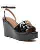Kurt Geiger Сандали Kensington Wedge 9571100309 Black - Mera.bg