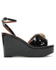 Kurt Geiger Сандали Kensington Wedge 9571100309 Black - Mera.bg