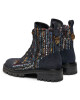 Kurt Geiger Туристически oбувки 225-Kensington Combat Boot 554589619 Тъмносин - Mera.bg