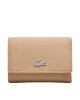 Lacoste Голям дамски портфейл NF4190AA Бежов - Mera.bg