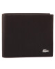 Lacoste Голям мъжки портфейл Small Billfold NH1115FG Dark Brown 028 - Mera.bg