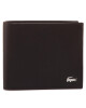 Lacoste Голям мъжки портфейл Small Billfold NH1115FG Dark Brown 028 - Mera.bg