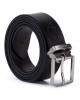Lacoste Мъжки колан RC4012 Black/Dark Brown 371 - Mera.bg