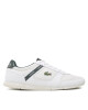 Lacoste Сникърси Menerva Sport 0121 1 Cma 7-42CMA00151R5 Wht/Dk Grn - Mera.bg