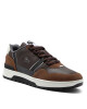 Lacoste Сникърси T-Clip Winter Textile Heel Pop 746SMA0097 Dk Brw/Off Wht 1W7 - Mera.bg