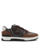 Lacoste Сникърси T-Clip Winter Textile Heel Pop 746SMA0097 Dk Brw/Off Wht 1W7 - Mera.bg
