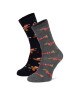 Lasocki Дълги чорапи 2MB-002-AW24 (2-pack) Сив - Mera.bg