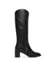 LAUREN RALPH LAUREN Ботуши Charly Bo Tal 802967813001 Черен - Mera.bg