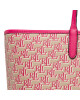 Lauren Ralph Lauren Дамска чанта Collins 36 431871752003 Birch Tan/Parchment/Sport Pink - Mera.bg