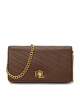 LAUREN RALPH LAUREN Дамска чанта 432951212003 Кафяв - Mera.bg