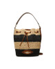 Lauren Ralph Lauren Дамска чанта Andie 25 431891075001 Natural/Black/Lauren Tan - Mera.bg
