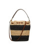 Lauren Ralph Lauren Дамска чанта Andie 25 431891075001 Natural/Black/Lauren Tan - Mera.bg