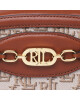 Lauren Ralph Lauren Дамска чанта Jordynn 20 431876433002 Khaki/Tan - Mera.bg