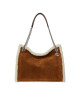 LAUREN RALPH LAUREN Дамска чанта Large Bradley 431980180001 Кафяв - Mera.bg