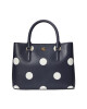 Lauren Ralph Lauren Дамска чанта Marcy 26 431904138001 French Navy/Vanilla - Mera.bg