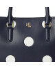 Lauren Ralph Lauren Дамска чанта Marcy 26 431904138001 French Navy/Vanilla - Mera.bg