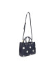 Lauren Ralph Lauren Дамска чанта Marcy 26 431904138001 French Navy/Vanilla - Mera.bg