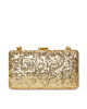LAUREN RALPH LAUREN Дамска чанта Sequined Small Franki 431980356002 Златист - Mera.bg