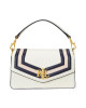 Lauren Ralph Lauren Дамска чанта Tayler 19 431904125001 Vanilla/French Navy/Light Pink - Mera.bg