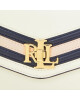 Lauren Ralph Lauren Дамска чанта Tayler 19 431904125001 Vanilla/French Navy/Light Pink - Mera.bg