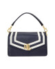 Lauren Ralph Lauren Дамска чанта Tayler 19 431904125003 French Navy/Vanilla - Mera.bg