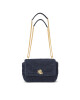 LAUREN RALPH LAUREN Дамска чанта Woven Straw Medium Sophee Shoulder Bag 431920043005 Тъмносин - Mera.bg
