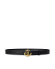 LAUREN RALPH LAUREN Дамски колан Anchor-Logo Skinny Leather Belt 412957004001 Черен - Mera.bg
