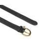 LAUREN RALPH LAUREN Дамски колан Charm Classc 412802952004 Черен - Mera.bg