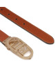 LAUREN RALPH LAUREN Дамски колан Oval Rev 25 412883714003 Кафяв - Mera.bg