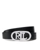 Lauren Ralph Lauren Дамски колан Oval Rev 25 412883817001 Black/Black - Mera.bg