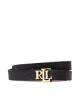Lauren Ralph Lauren Дамски колан Rev Lrl 20 Drc Sny 412754799001 Blk/Ltan - Mera.bg