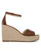 Lauren Ralph Lauren Еспадрили Haana 802896875001 Deep Saddle Tan - Mera.bg