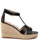 LAUREN RALPH LAUREN Еспадрили Hale 802774783002 Черен - Mera.bg