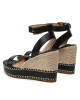 LAUREN RALPH LAUREN Еспадрили Hilarie 802884124001 Черен - Mera.bg