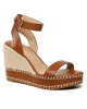 Lauren Ralph Lauren Еспадрили Hilarie 802884124002 Polo Tan - Mera.bg