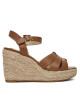 LAUREN RALPH LAUREN Еспадрили Soffia 802953961001 Кафяв - Mera.bg