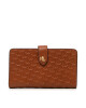 LAUREN RALPH LAUREN Голям дамски портфейл Tech Wristlt 432883669007 Кафяв - Mera.bg