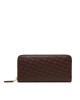 LAUREN RALPH LAUREN Голям дамски портфейл Zip Cont Wlt 432883655002 Кафяв - Mera.bg