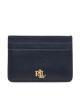 Lauren Ralph Lauren Калъф за кредитни карти Slim Card 432891187001 Navy - Mera.bg