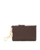 Lauren Ralph Lauren Калъф за кредитни карти Zip Card 432883643002 Brown - Mera.bg