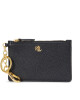 LAUREN RALPH LAUREN Калъф за визитки Zip Carid Cas 432947628001 Черен - Mera.bg